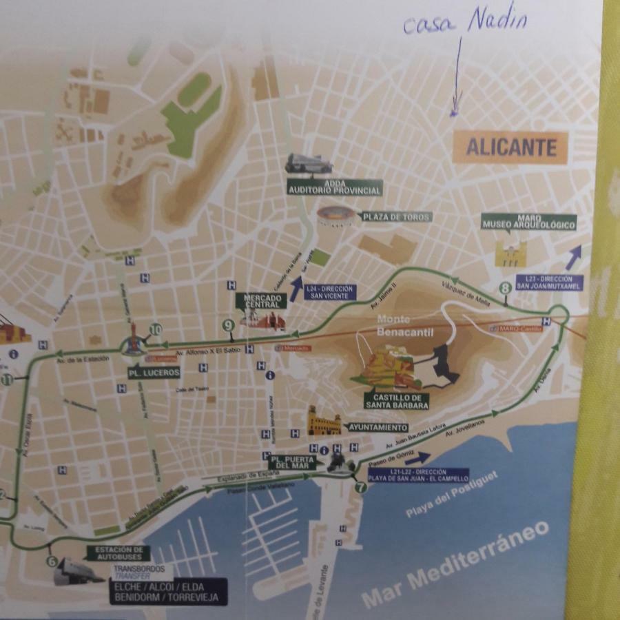 Casa Nadin Hotel Alicante Esterno foto